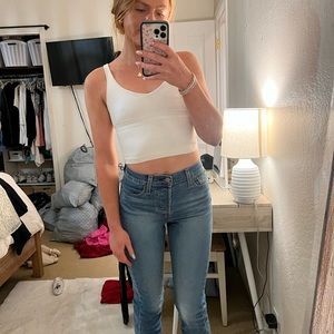 Levi’s - wedgie straight light wash jeans